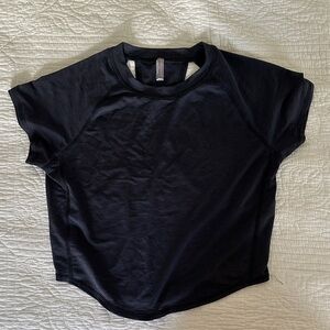 FP Movement by Free People Black Short Sleeve Tee